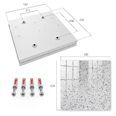 Terrazzo styl perfektní textury