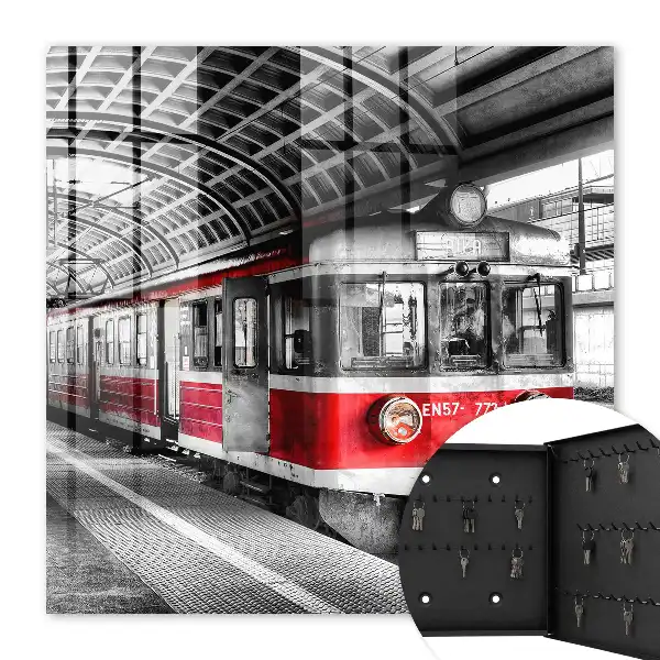 Železniční symetrie stylové architektury