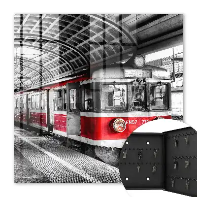 Železniční symetrie stylové architektury
