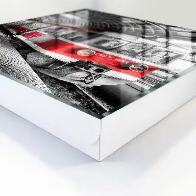 Železniční symetrie stylové architektury
