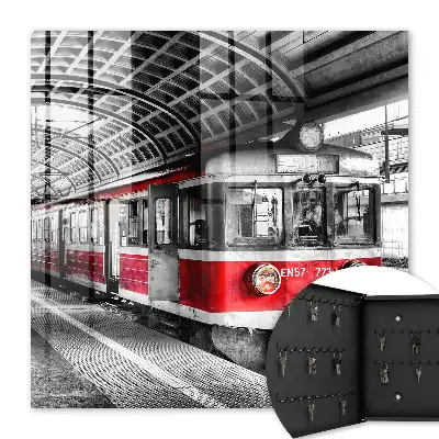 Železniční symetrie stylové architektury