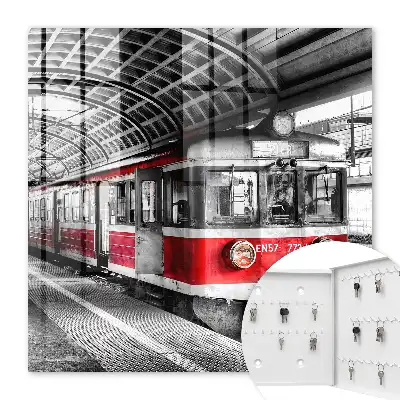 Železniční symetrie stylové architektury