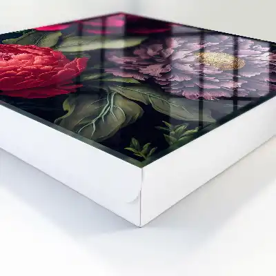 Květiny luxusu, výrazné v detailu
