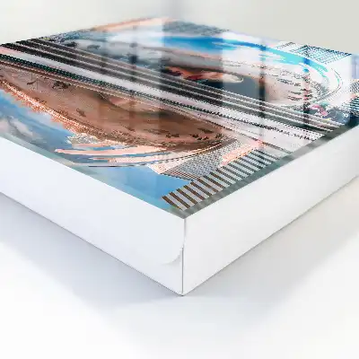 Městský odraz odrážející město