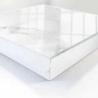 Mramorová elegance bílé a šedé