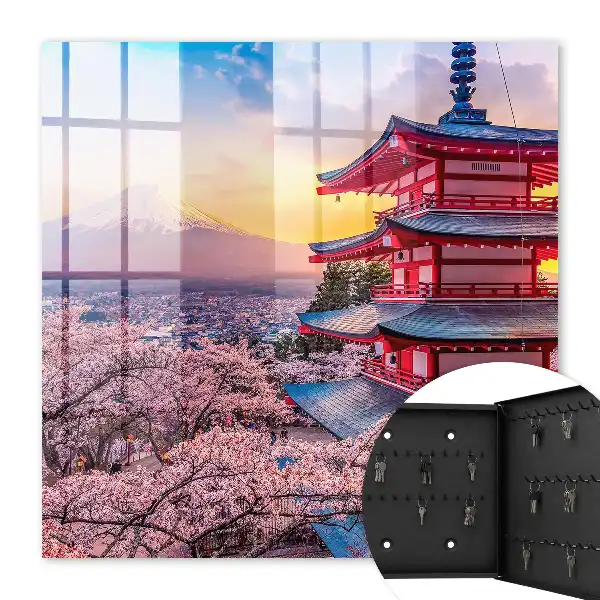 Japonské harmonické třešňové květy