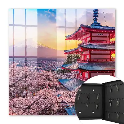 Japonské harmonické třešňové květy