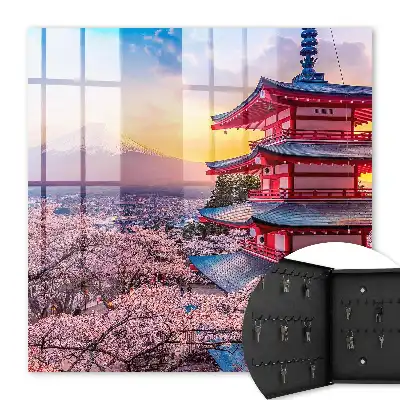 Japonské harmonické třešňové květy