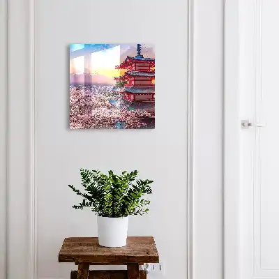 Japonské harmonické třešňové květy