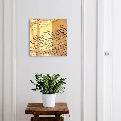 Starý dokument elegantním rukopisem