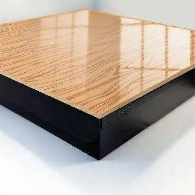 Dřevěná textura, teplá elegance