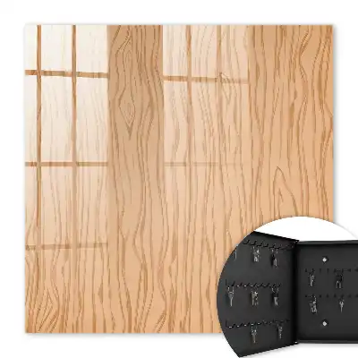 Dřevěná textura, teplá elegance