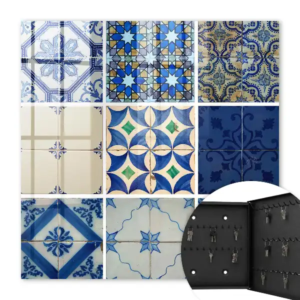 Azulejos dlaždice s nádechem modré
