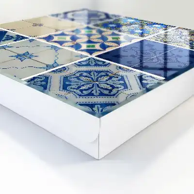 Azulejos dlaždice s nádechem modré