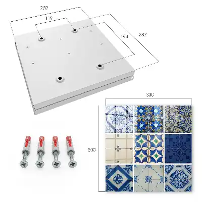 Azulejos dlaždice s nádechem modré