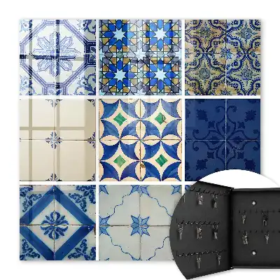 Azulejos dlaždice s nádechem modré