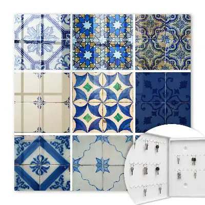 Azulejos dlaždice s nádechem modré
