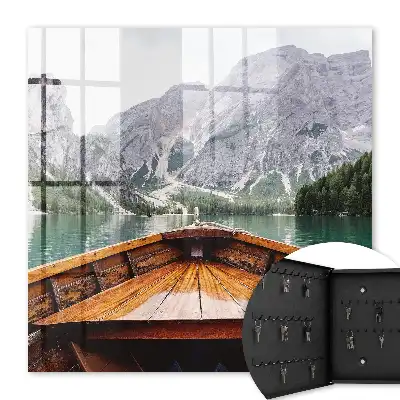 Horské jezero v Šedých horách