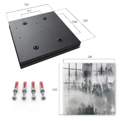 Mlžná zeleň vytváří klidnou atmosféru