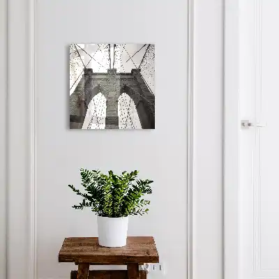 Architektura mostu je plná symetrie