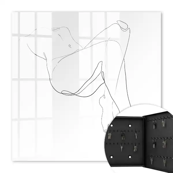Žena perokresby minimalistický styl