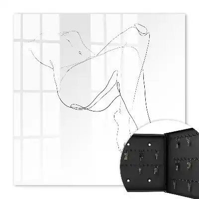 Žena perokresby minimalistický styl