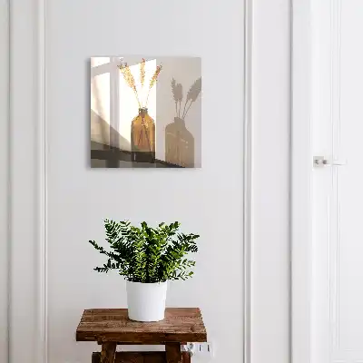 Láhev cereálií v minimalistickém stylu