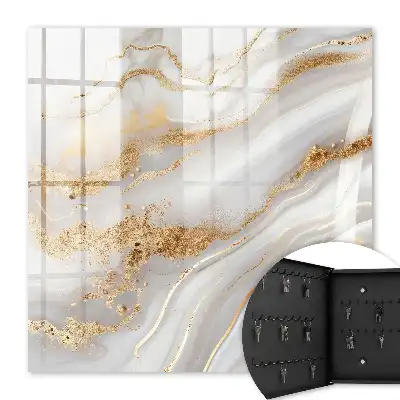 Abstraktní elegance se žlutými akcenty