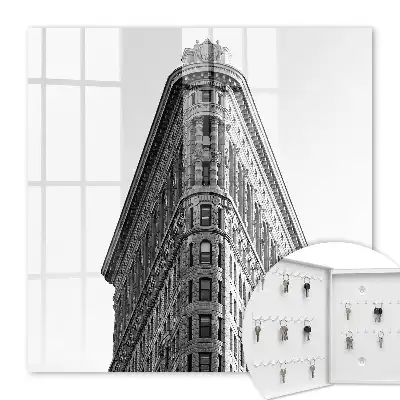 Vysoká architektura v černé a bílé