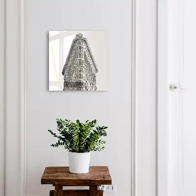 Vysoká architektura v černé a bílé