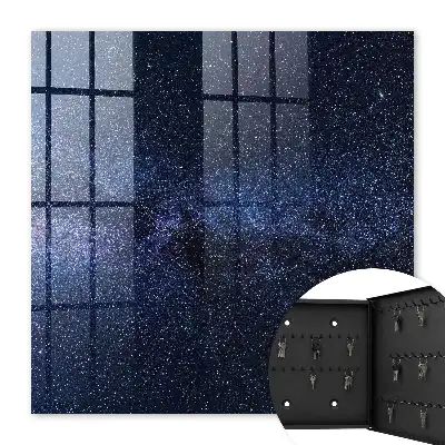 Noční obloha vytváří dojem nekonečna