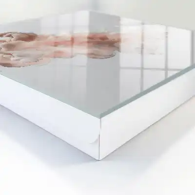 Plynulá elegance růžových a bílých tvarů