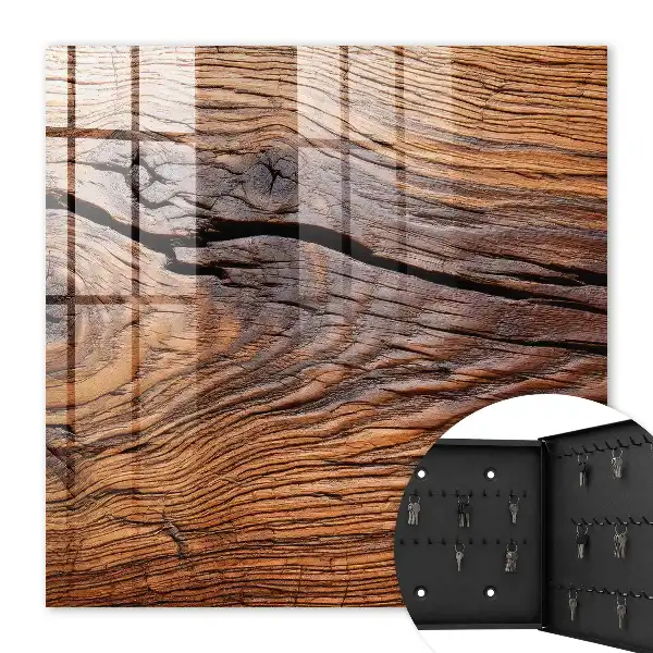 Dřevěná textura s teplou atmosférou