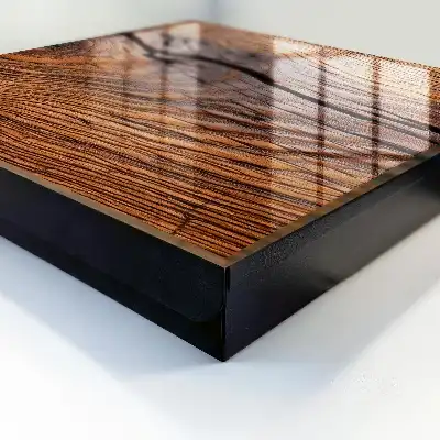 Dřevěná textura s teplou atmosférou