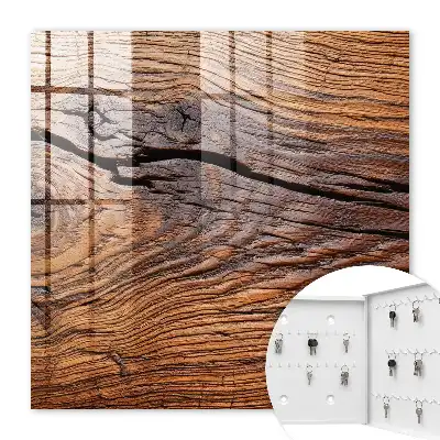 Dřevěná textura s teplou atmosférou