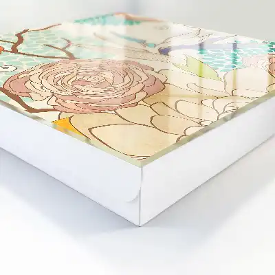 Abstraktní geometrické květiny