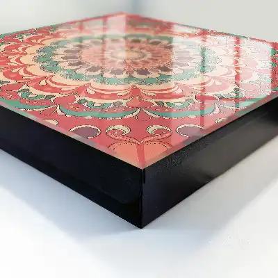 Barevná mandala s harmonickými vzory