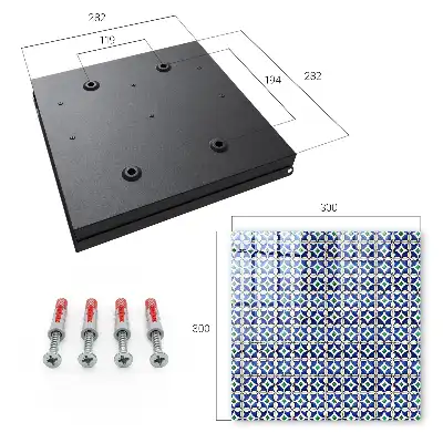 Geometrická abstrakce, harmonické barvy