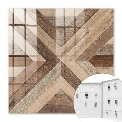 Dřevěné geometrické panely příroda