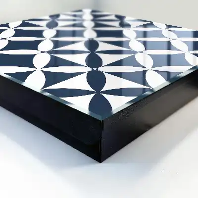 Geometrická elegance v kontrastním uspořádání