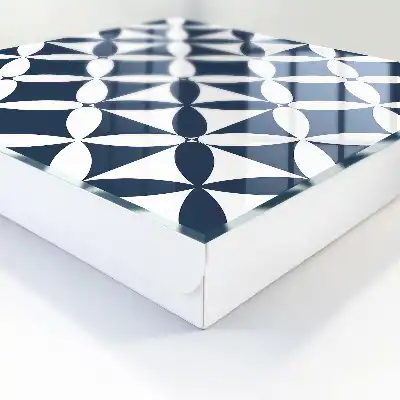 Geometrická elegance v kontrastním uspořádání