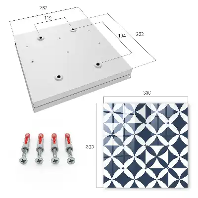 Geometrická elegance v kontrastním uspořádání