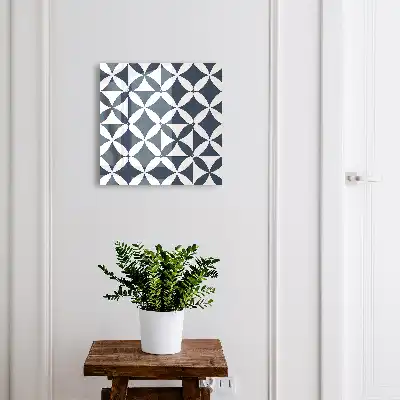 Geometrická elegance v kontrastním uspořádání