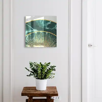 Elegantní harmonie s mramorovým pozadím