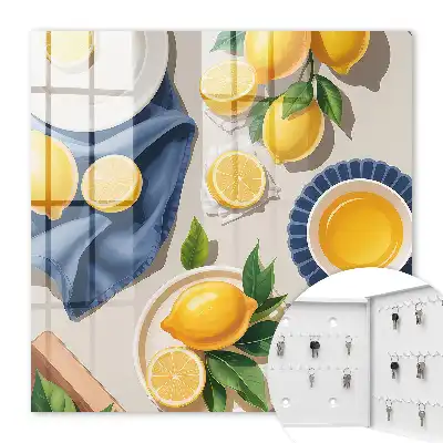 Citronový stolek z elegantního porcelánu