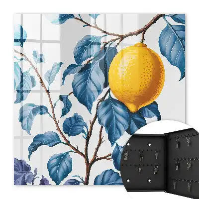 Citronové listy plné detailů