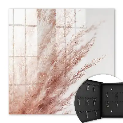 Pastelová tráva v boho stylu dává