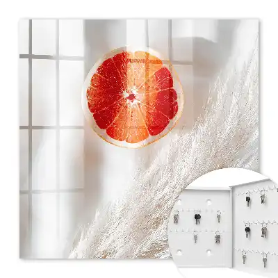 Červený grapefruit a boho trávový krém