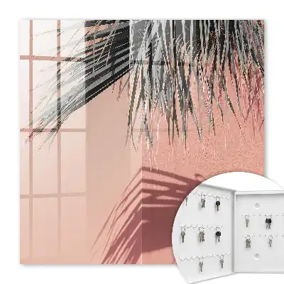 Tropická elegance v pozadí s odstíny