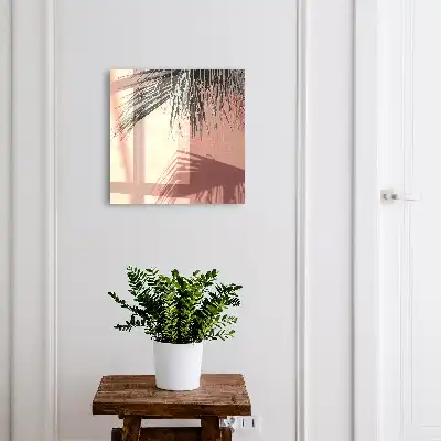 Tropická elegance v pozadí s odstíny